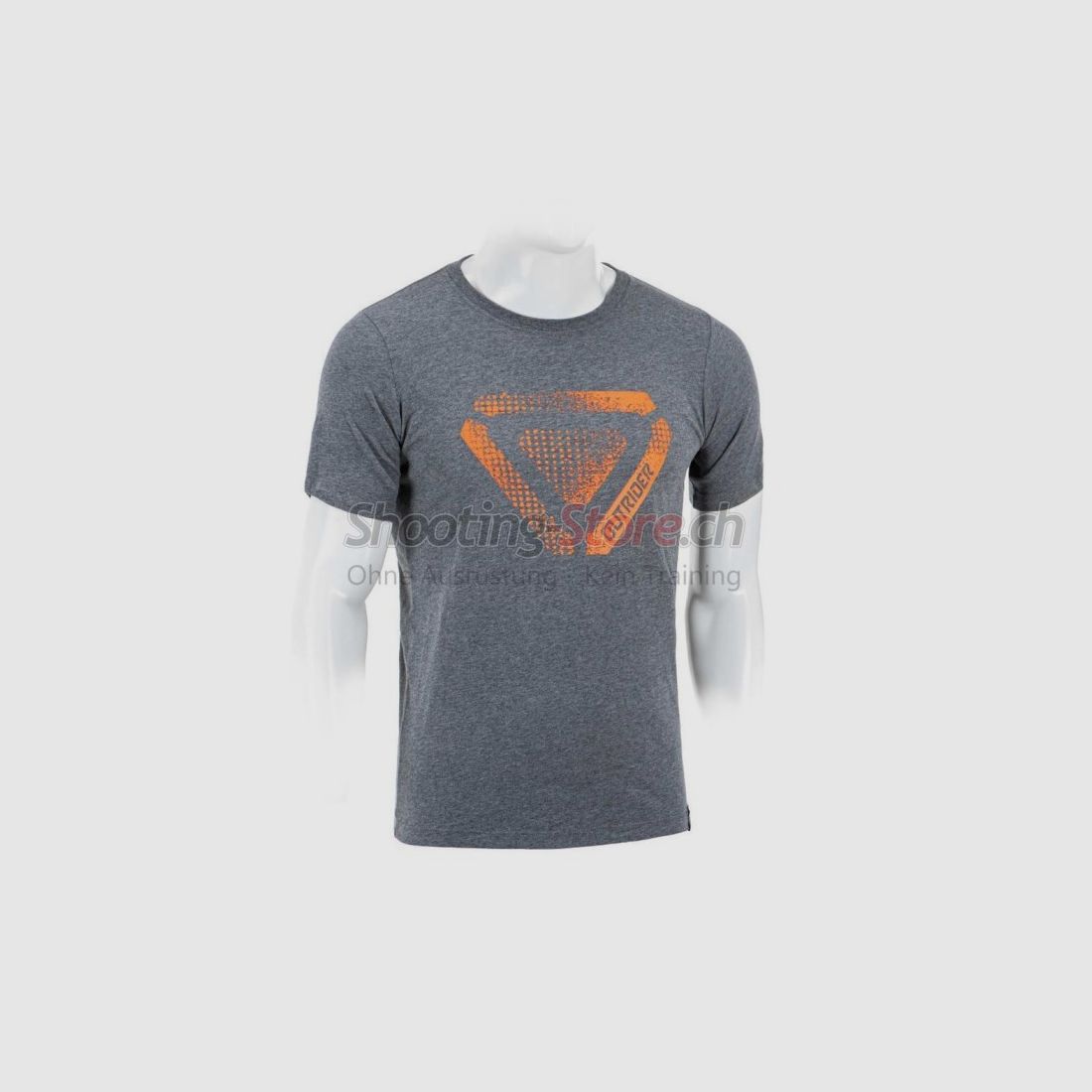 Outrider OT Halftone Tee Grigio Scuro 2XL