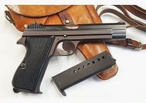 Pistola SIG P210-2 in calibro 9mm Luger (9x19) inclusa custodia e caricatore di riserva, PRODOTTO IN SVIZZERA