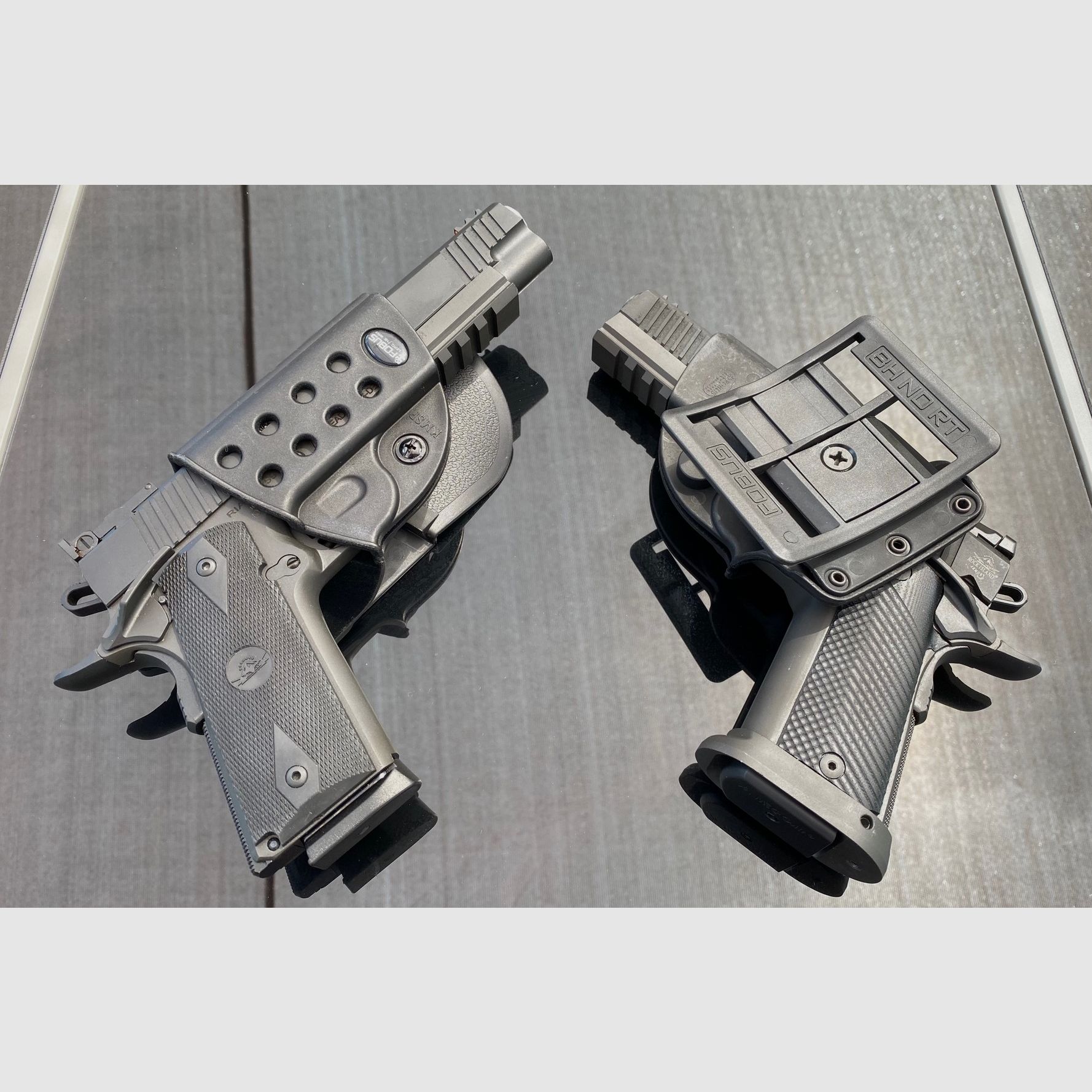 Rotation Holster Set für Gürtel und mit Paddel