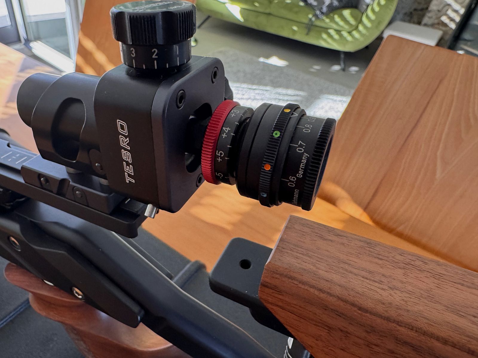 Match Luftgewehr TESRO Signum RS100 Schwarz.