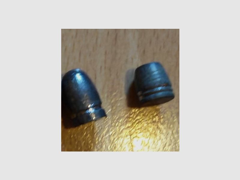 Vari diversi .35 / 9mm piombo slugs / diabolos per AEA HP Max o altre armi PCP