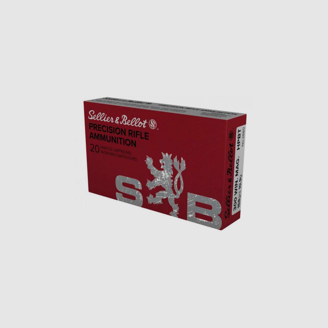 SELLIER & BELLOT .300WIN.MAG. HPBT - 168GRS. - 20 STÜCK