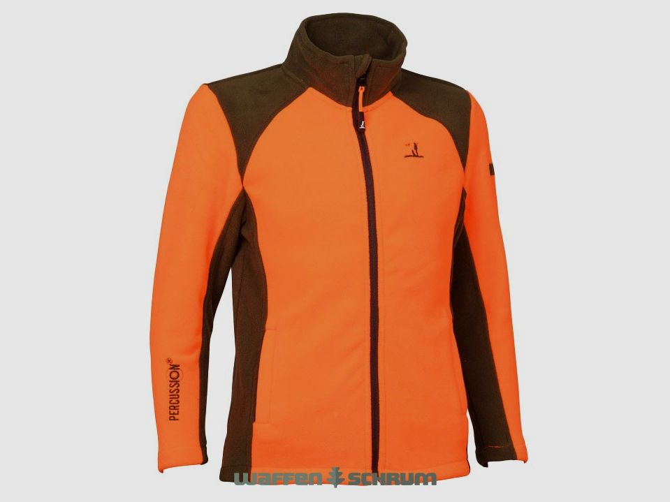 Percussion Fleece Jacket Orange