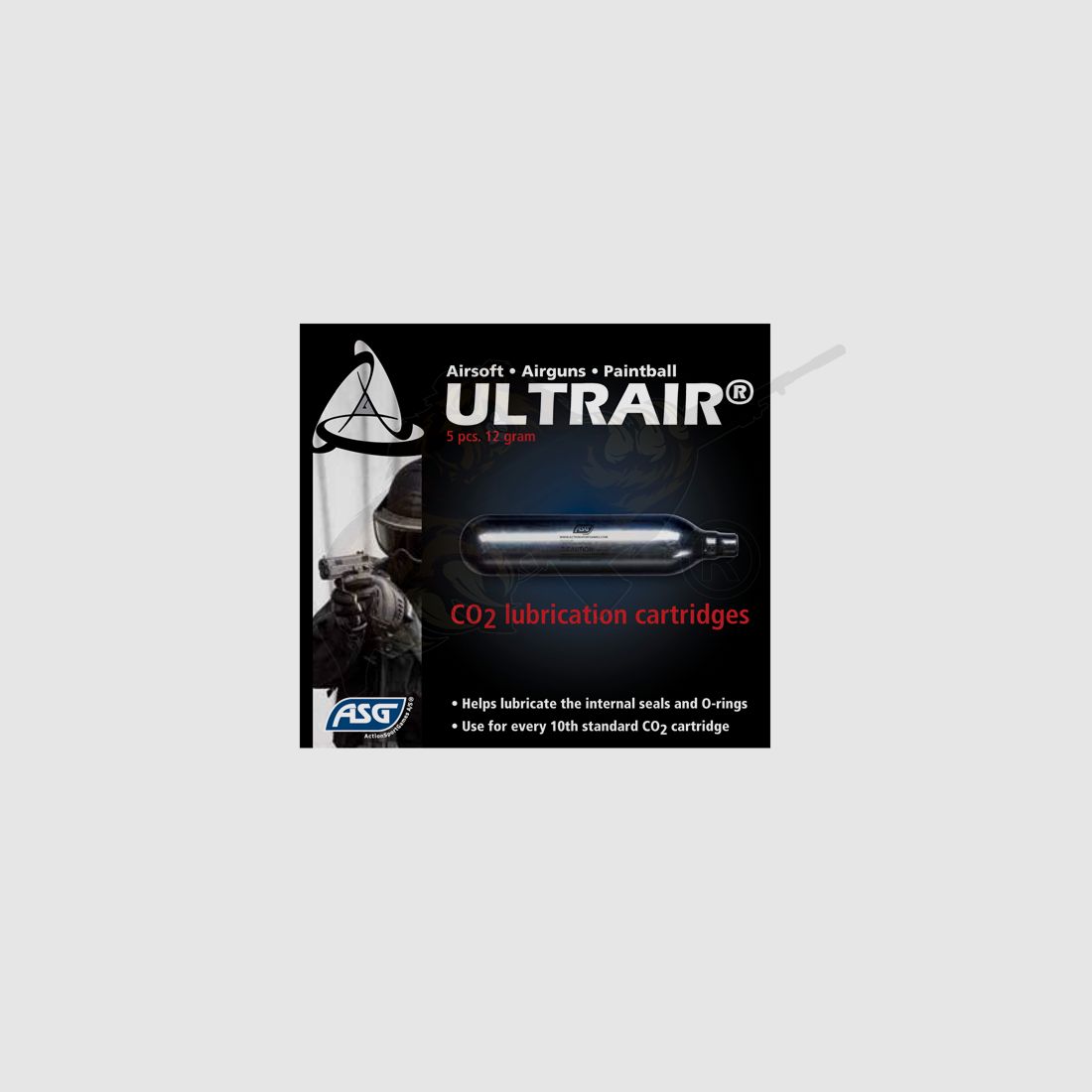 5er Packung CO2 Wartungskapsel 12g - Ultrair