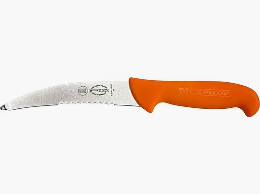 Dick Gekrösemesser/Aufbrechmesser Sägezahnung