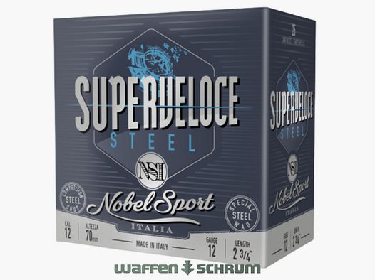 Nobel Sport Italia 12/70 Superveloce Steel Skeet T9 2,0mm - 24g