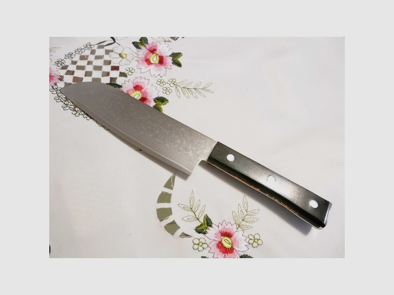 DAMAST-KOCH/KÜCHEN-MESSER-67 Lagen hochwertig+18cm Klinge NEU