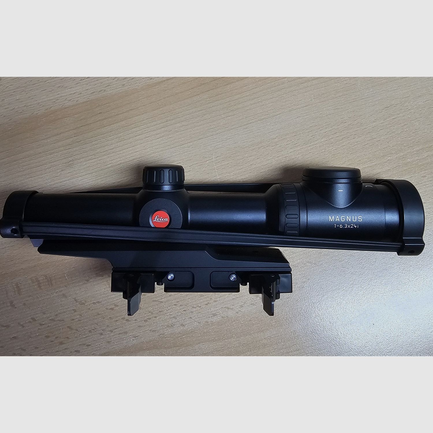 LEICA MAGNUS 1-6.3x24i, CircleDot, driven hunt, with Innogun tactical quick-release mount, image 1 of 6