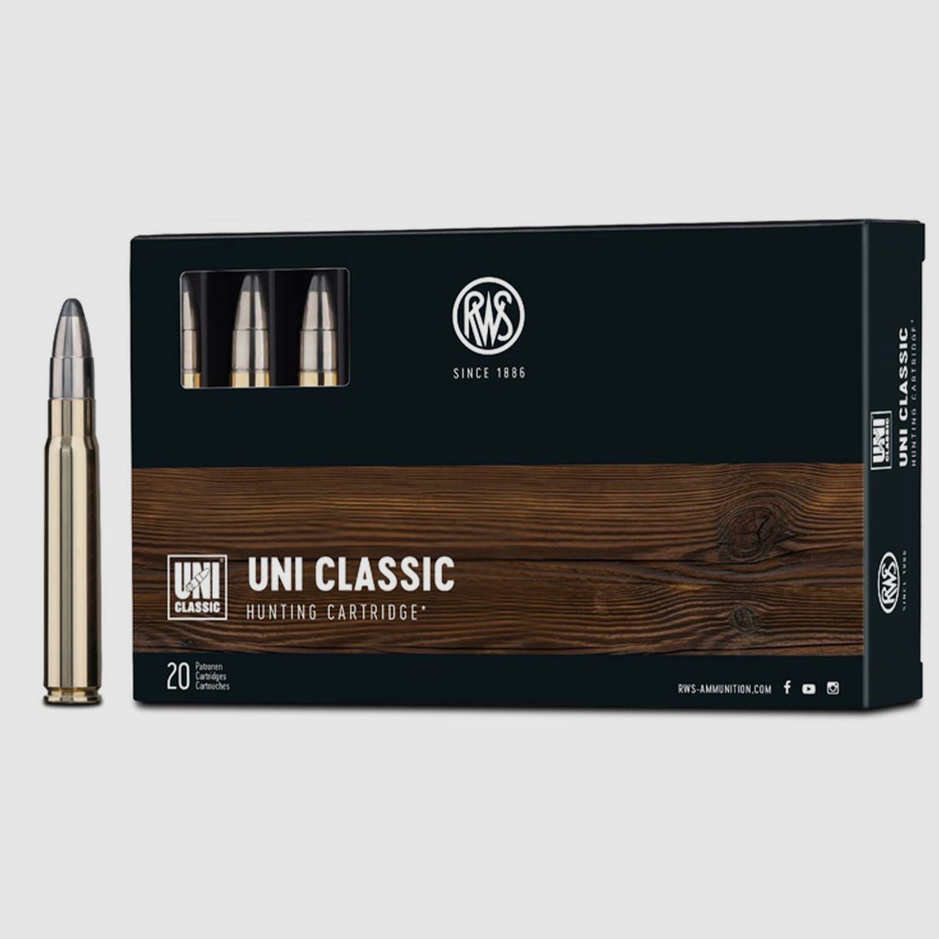 Cartucce RWS 9,3 x 62 UNI Classic