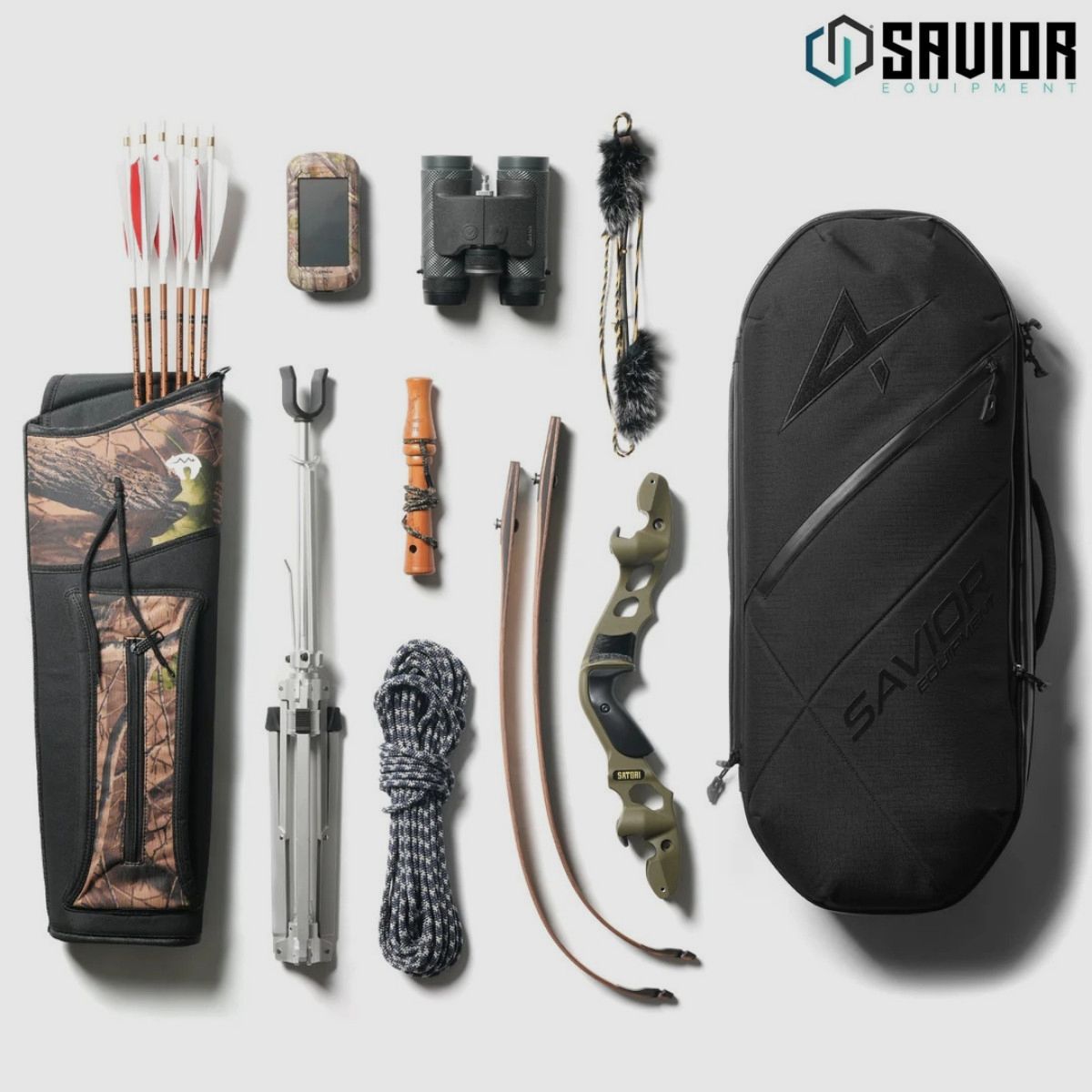Savior – Take-Down Bow Backpack – Obsidian Black – AB-RC25-TD-BK, image 6 of 7