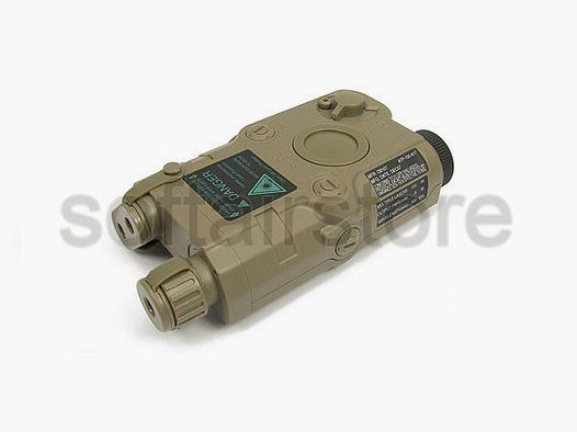 AN/PEQ-15 Airsoft Battery Case - Desert