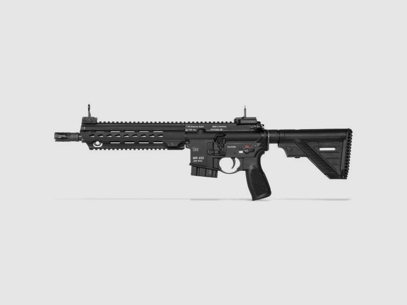 HECKLER & KOCH Selbstladebüchse Mod. MR223 A3 -11'' .223Rem  Slim-Line Black