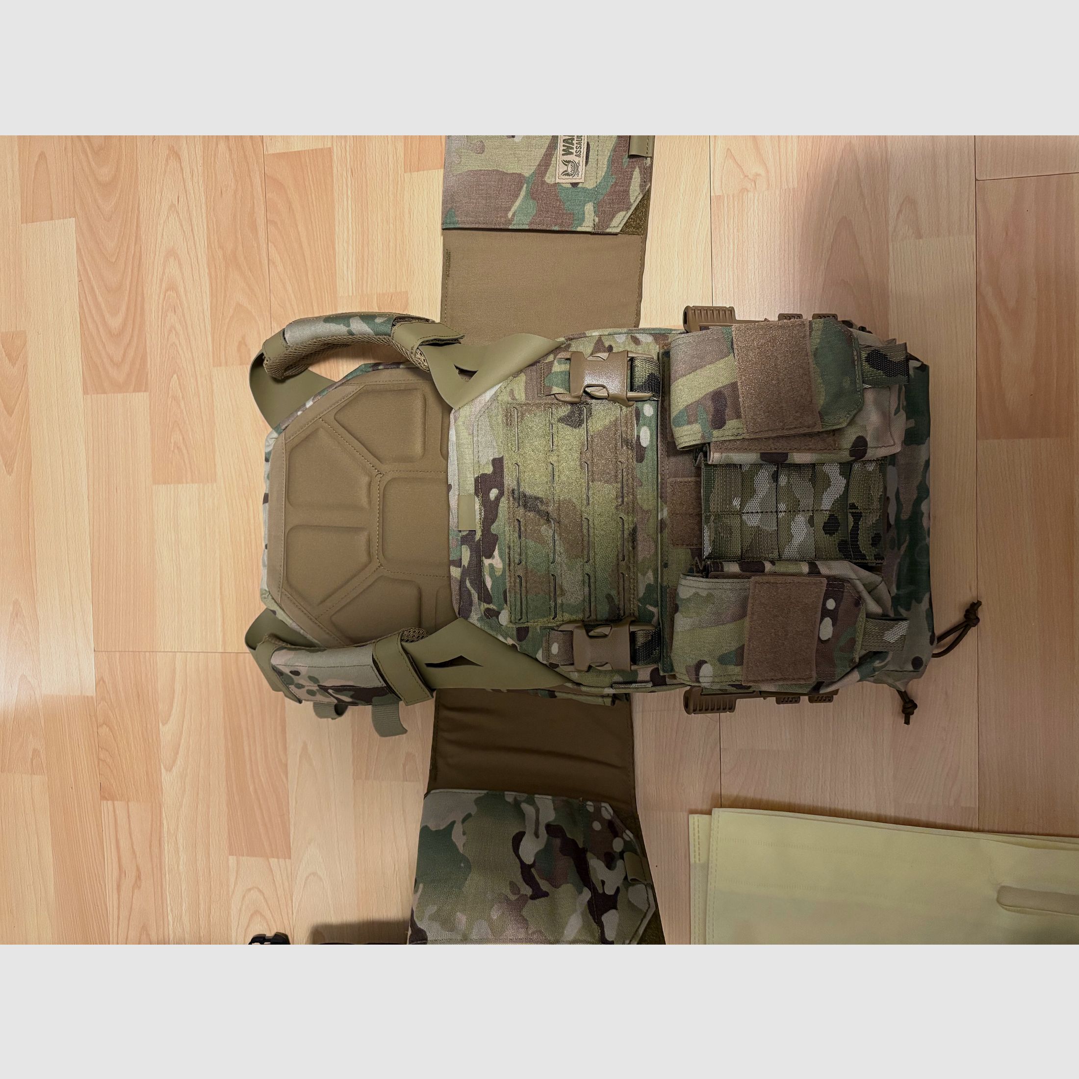 Warrior Aussault System Plattenträger Nuovo