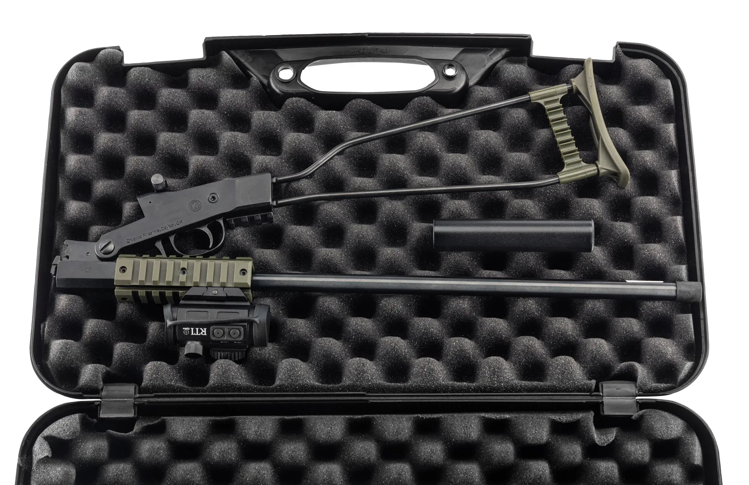Pack Repetierbüchse Chiappa Little Badger 22 LR Grün OD, Bild 4 von 16