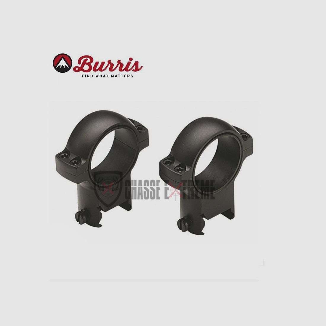Obręcz BURRIS 30mm Medium Steel do Tikka T3, zdjęcie 1 z 2