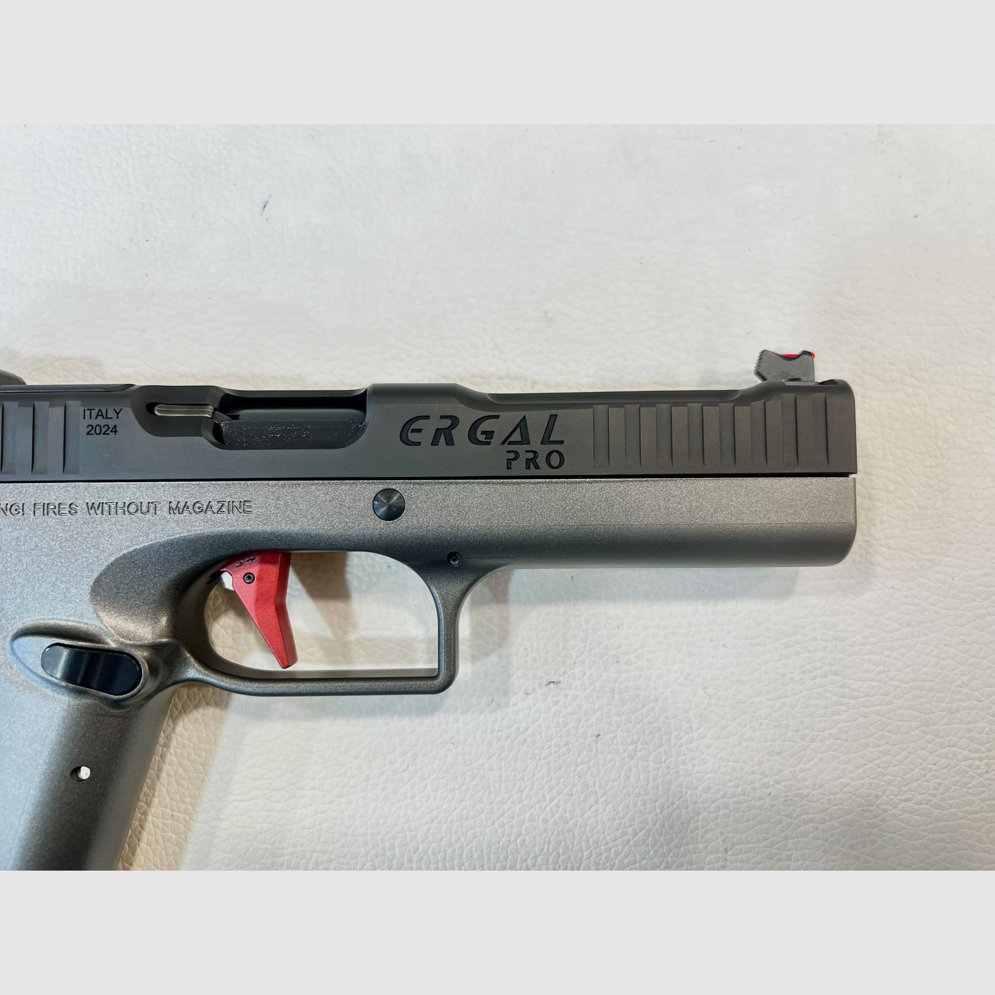 ARSENAL FIREARMS ERGAL PRO EXTREME TITANIUM/BLACK O.R. – 9X19, immagine 7 di 7