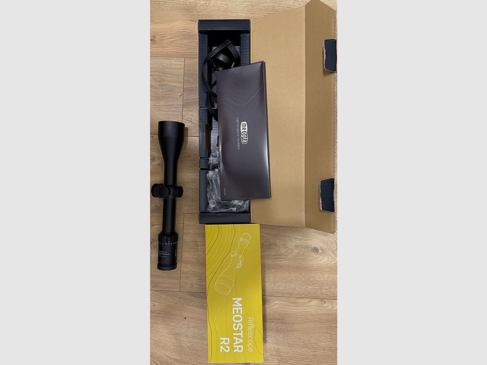 Meopta Meostar R2 2.5-15x56 RD/MR PA riflescope Parallax adjustment Zeiss rail as good as new