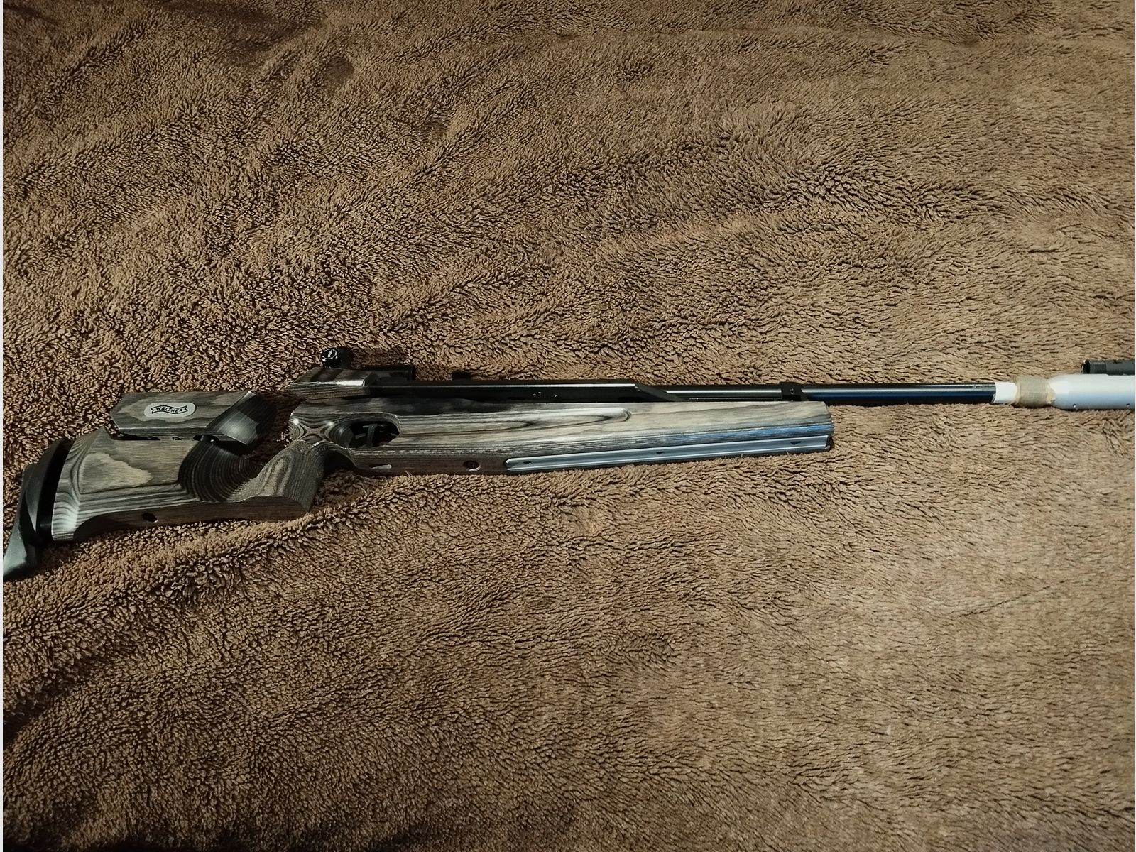 very well-preserved air rifle from Walther cal. 4.5 mm