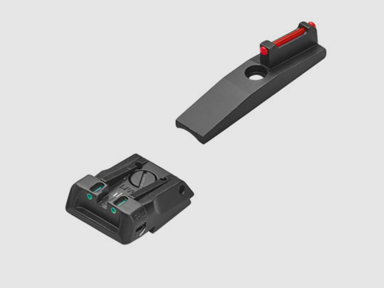 LPA SPF Sight 3-Dot Fiber Ruger MKIV .22lr