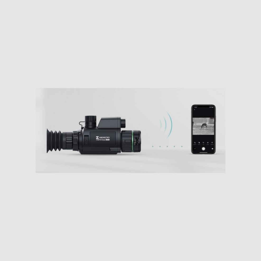 HIKMICRO CHEETAH Nachtzicht richtkijker met IR 850NM afstandsmeter, afbeelding 2 van 9
