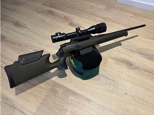 Merkel Helix Speedster 308 Win. mit gekürztem Lauf 45cm (Büchsenmacher) und M15x1 Gewinde mit Dentler Basis