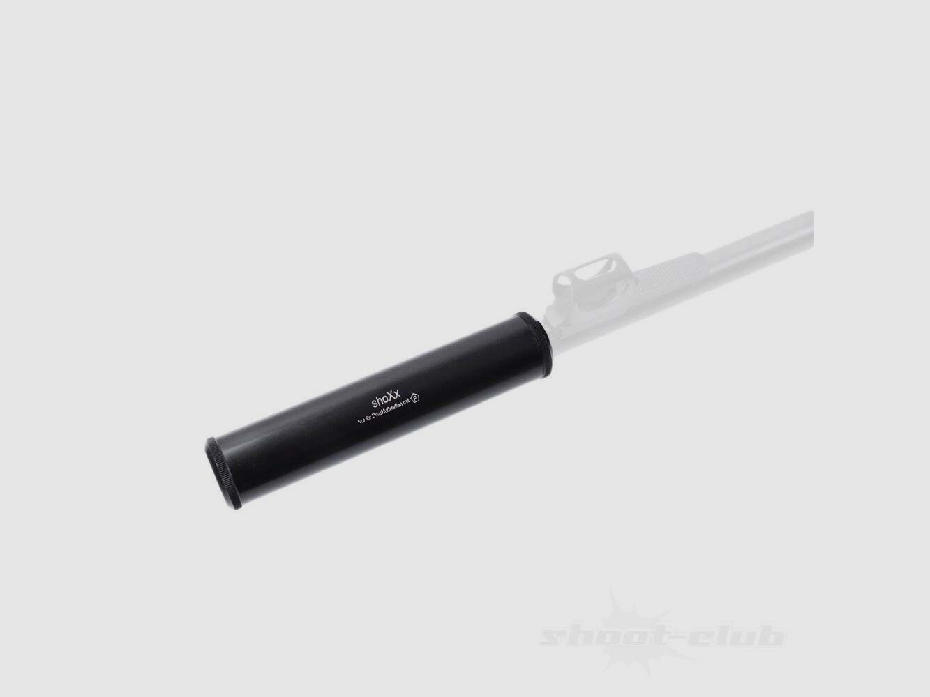 shoXx Schalldämpfer Luftgewehr/Co2 4,5mm & 5,5mm, 1/2-20 UNF