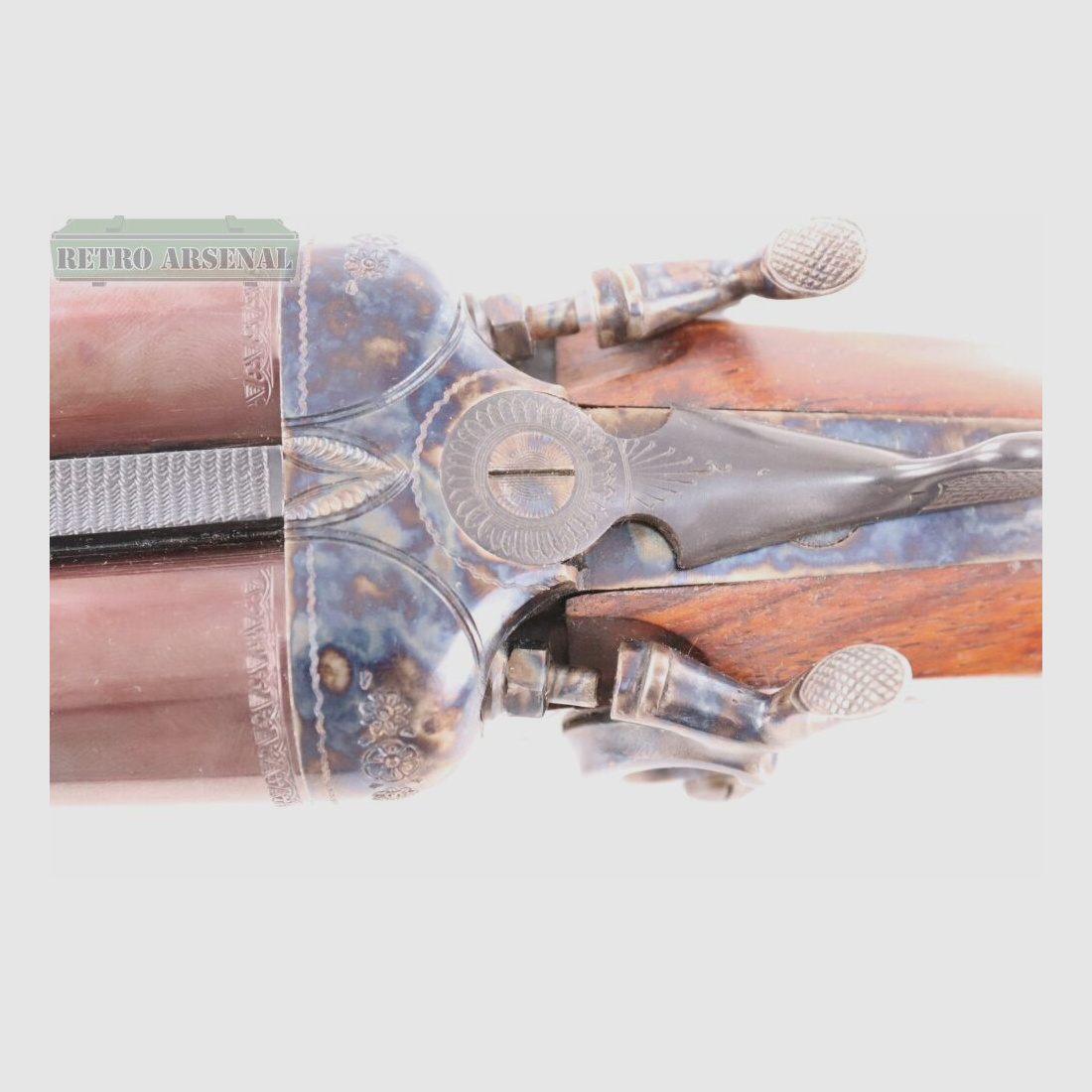 Eibar double-barreled shotgun