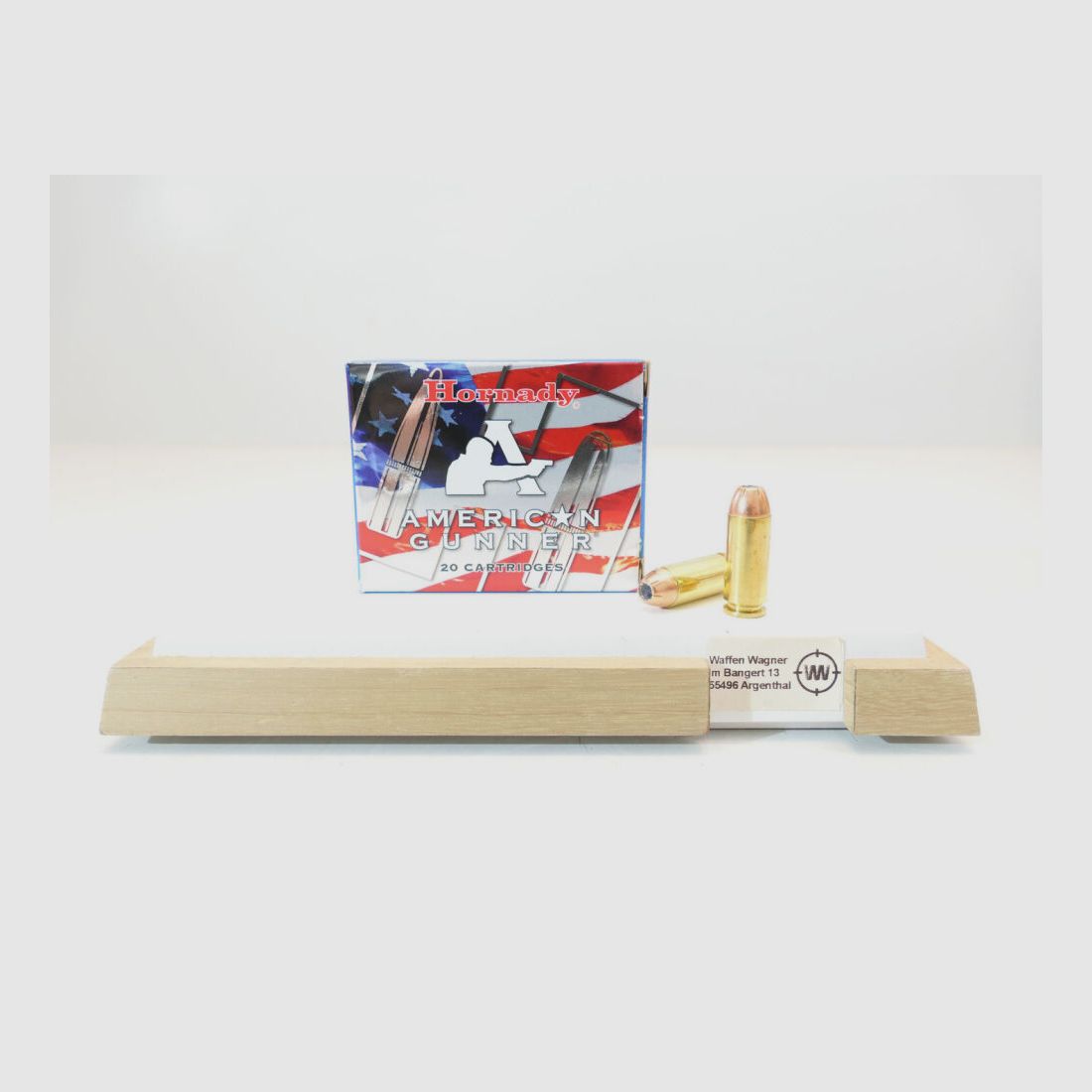 Hornady XTP AG 155grs à20 10MM Auto