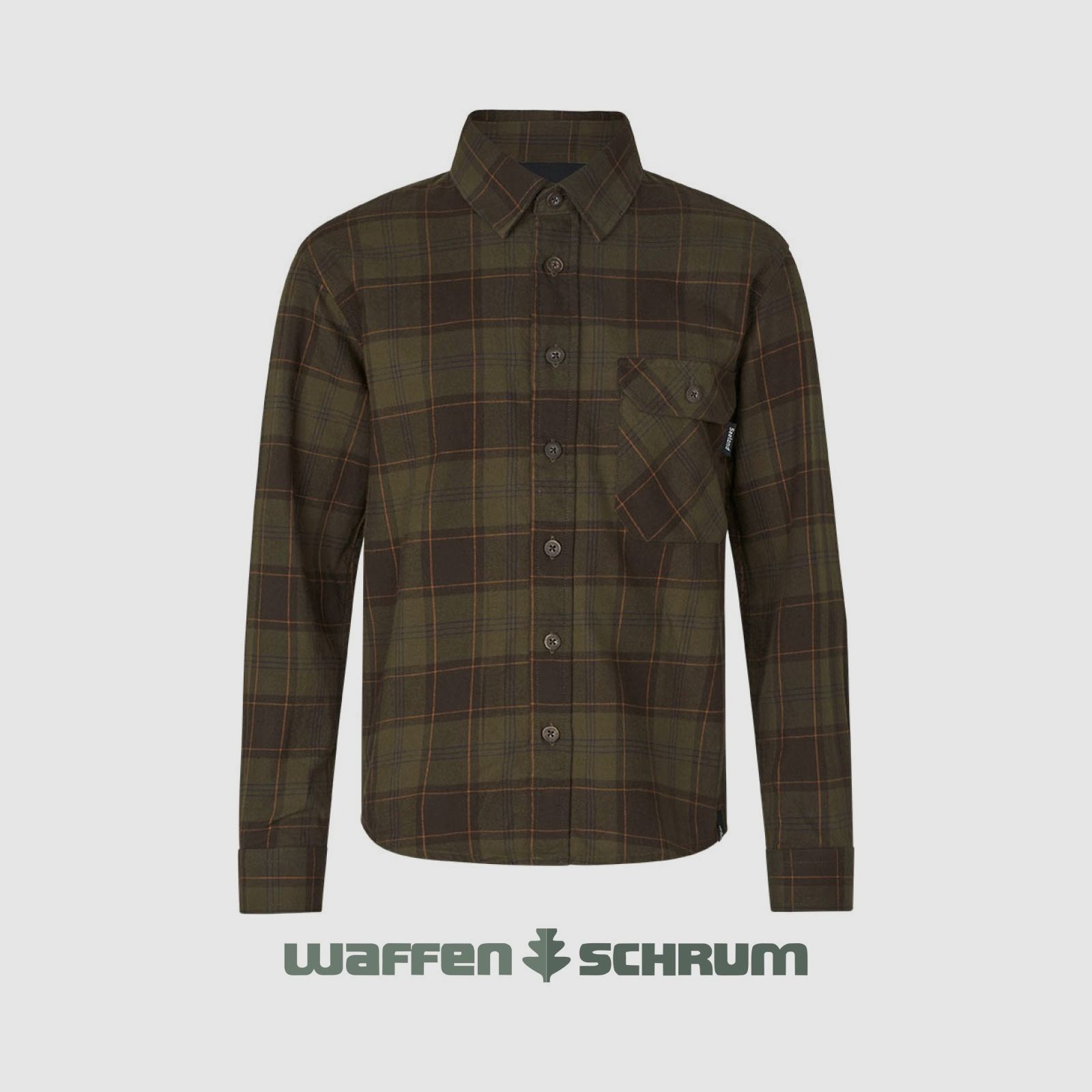 Seeland Chemise Glen Junior Pine Green/ Dark Navy Check