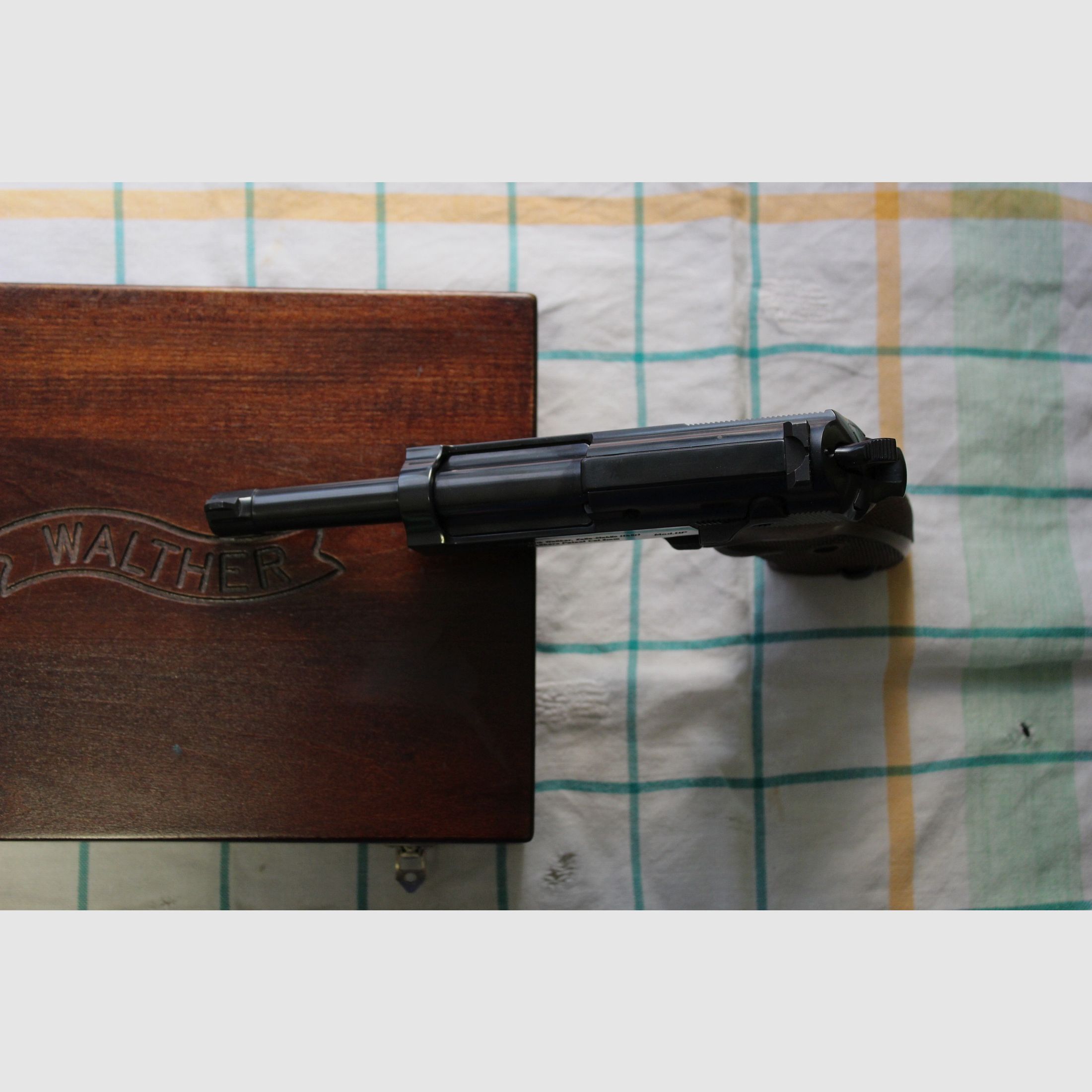 Walther Mod. HP 9mm Luger Jubiläumsmodell 60 Jahre Walther Heerespistole