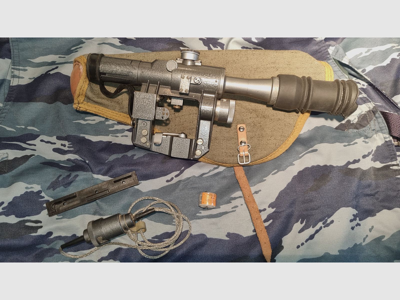 Visor Belaruso BelOMO POSP 6x24 (PSO-1) para SVD Dragunov & AK Kalashnikov SAIGA / Rusia / Unión Soviética / URSS