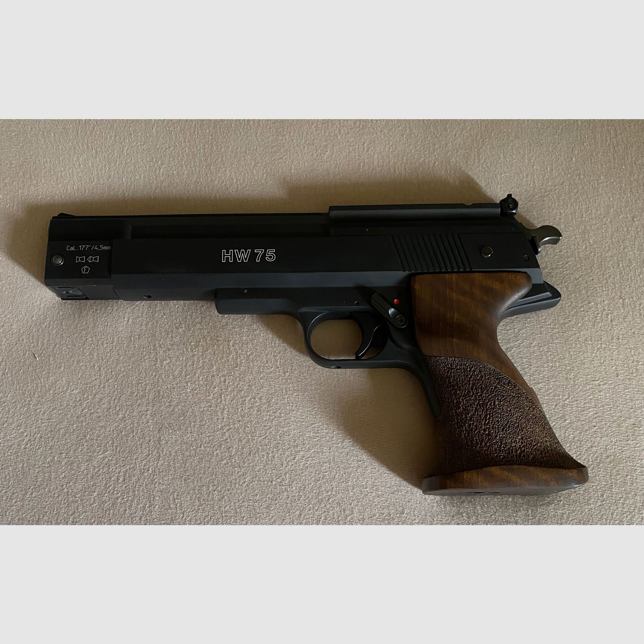 Weihrauch HW75 Luftdruckpistole cal. 4,5 mm