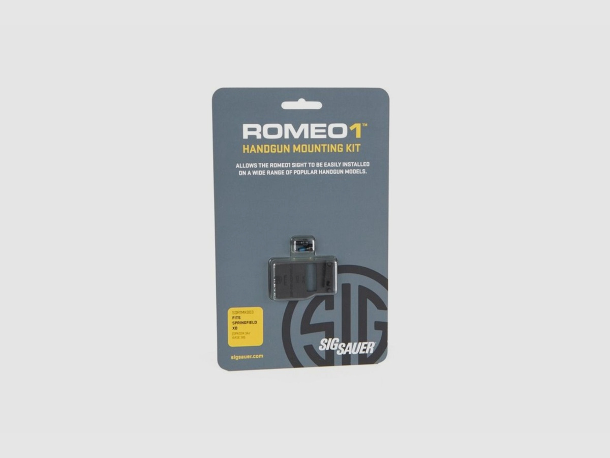 Sig Sauer ROMEO 1 Adapter Kit Springfield XD
