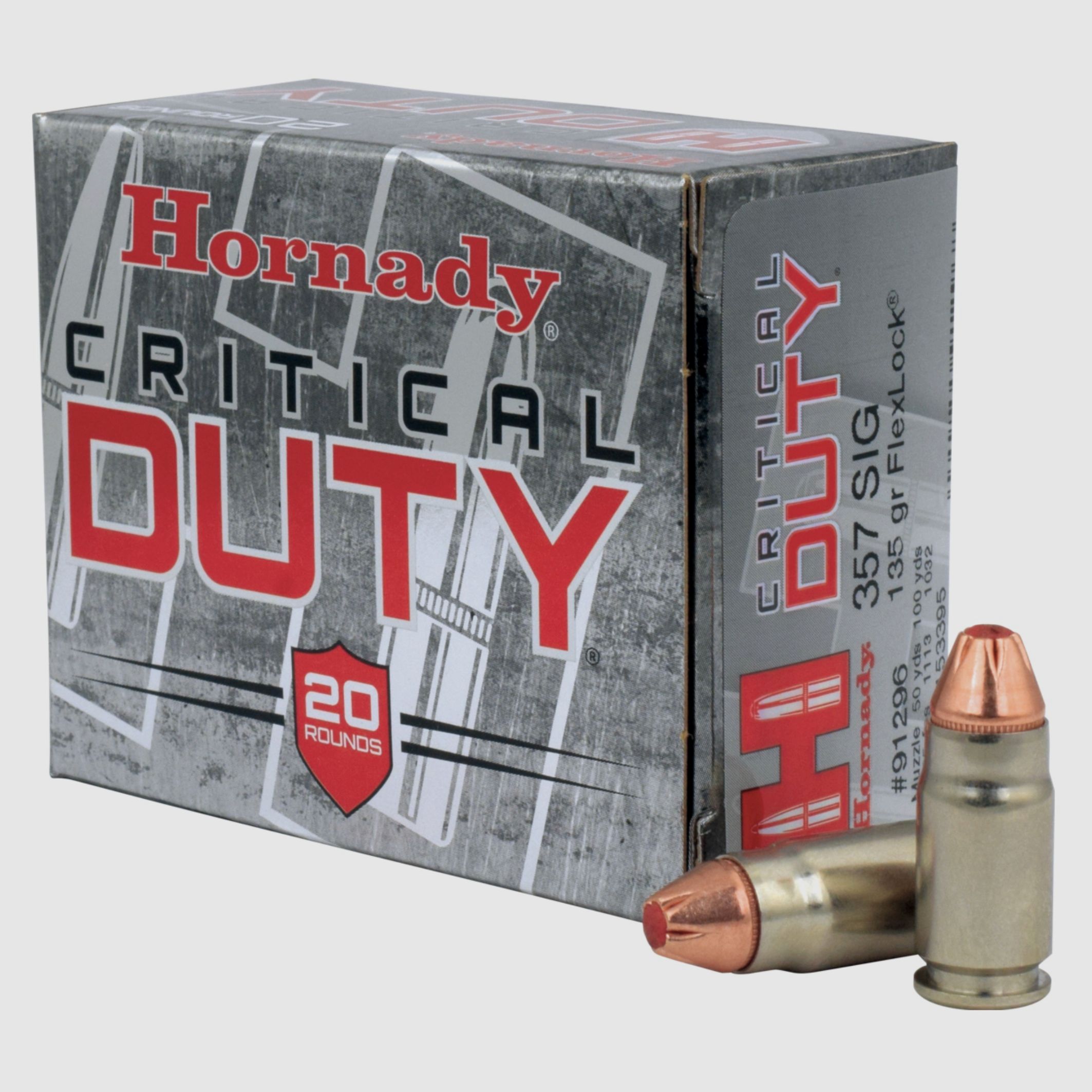 Hornady 184158 .357 SIG FlexLock 8,7g 135grs. Munición para pistola