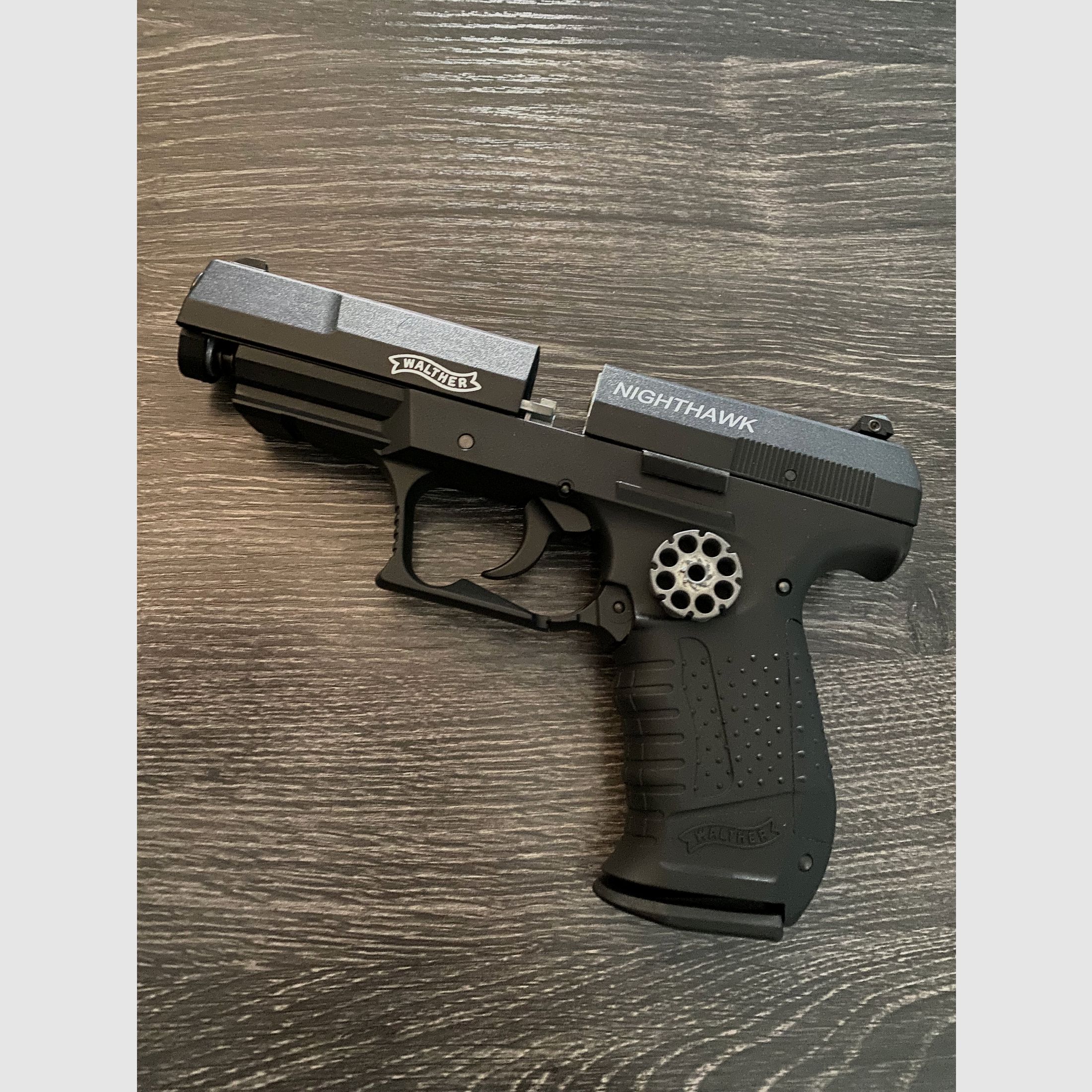Walther p99 co2 als nieuw staat