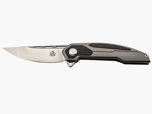 PUMA TEC Folding Knife, 2-Tone Finish, with Clip