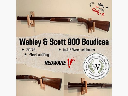 Webley & Scott 900 Boudicea