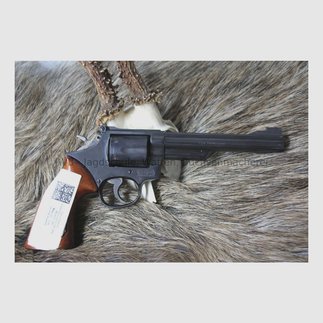 Smith & Wesson 19-5 mit 6"-Lauf brüniert