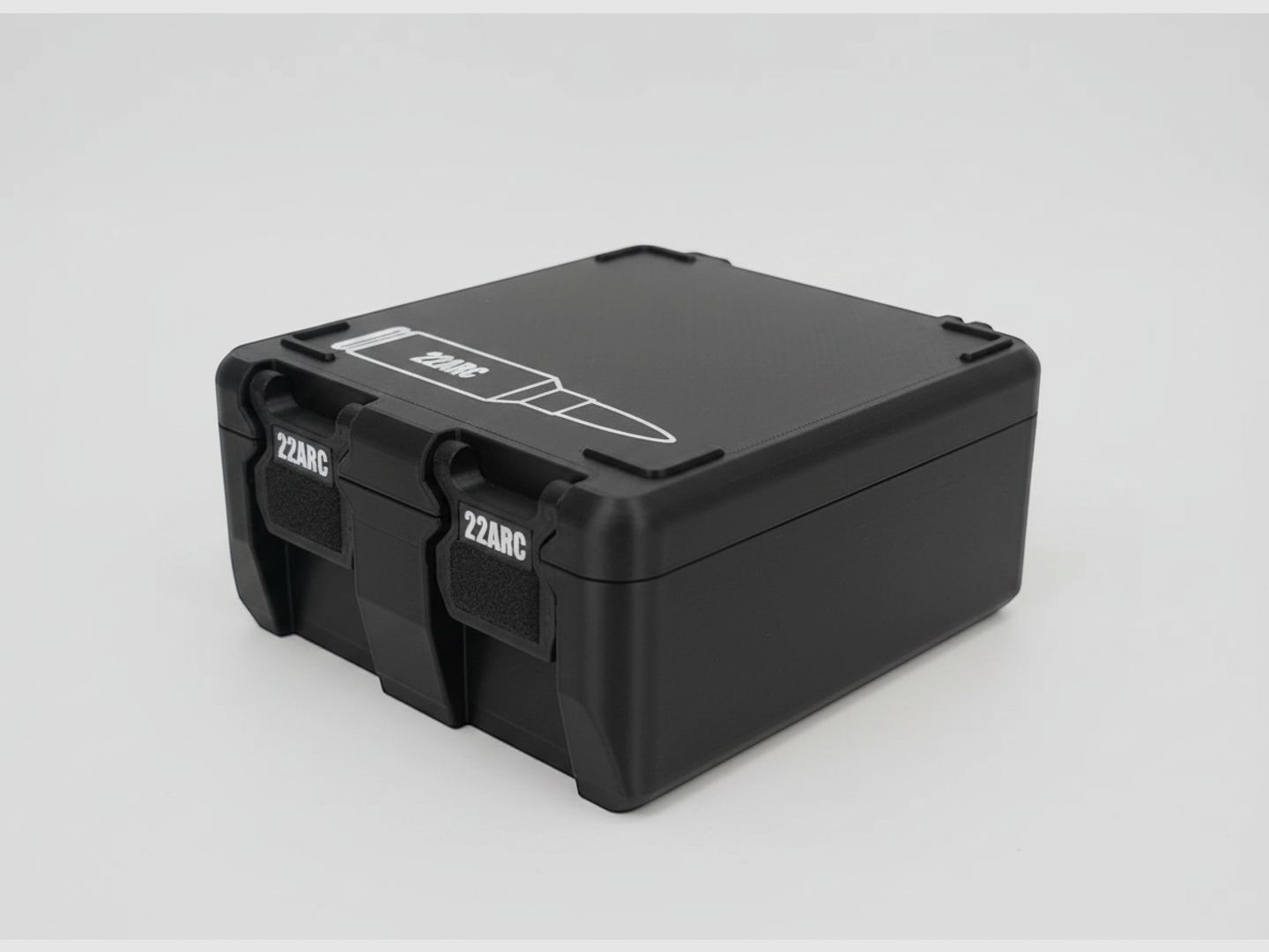 Filamelt Munitionsbox / 22 ARC / 'Klapp- / Rastdeckel' / Patronenbox, Ammo Box