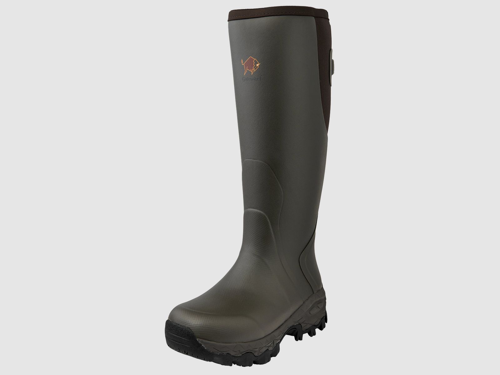 Gateway1 Winter-Gummistiefel Moor Country Lady 17'' 3 mm side-zip