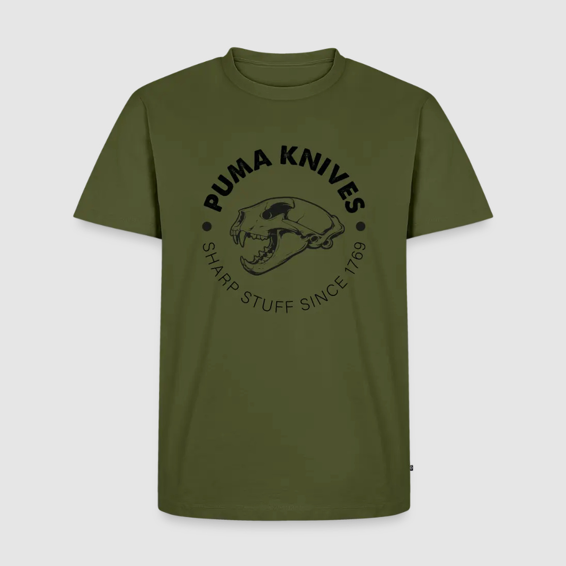 PUMA Men´s Premium T-Shirt "PUMA KNIVES Skull BW"