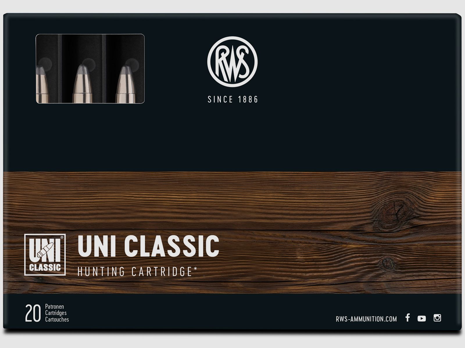 RWS .30R Blaser UNI Classic 11,7g (TUG)