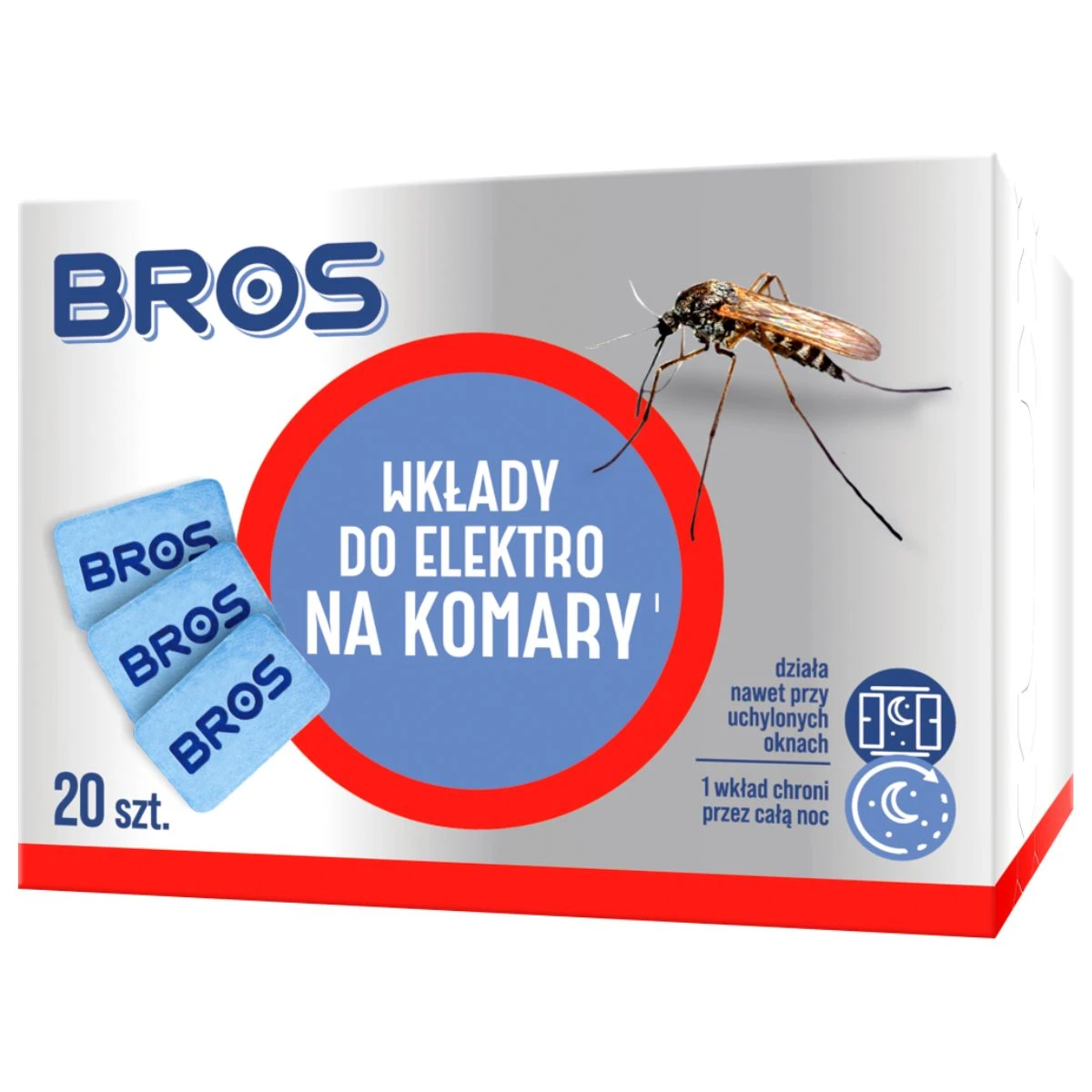 Recambios Bros para dispositivos eléctricos, 20 unidades, para repelentes y fumigadores Nitecore