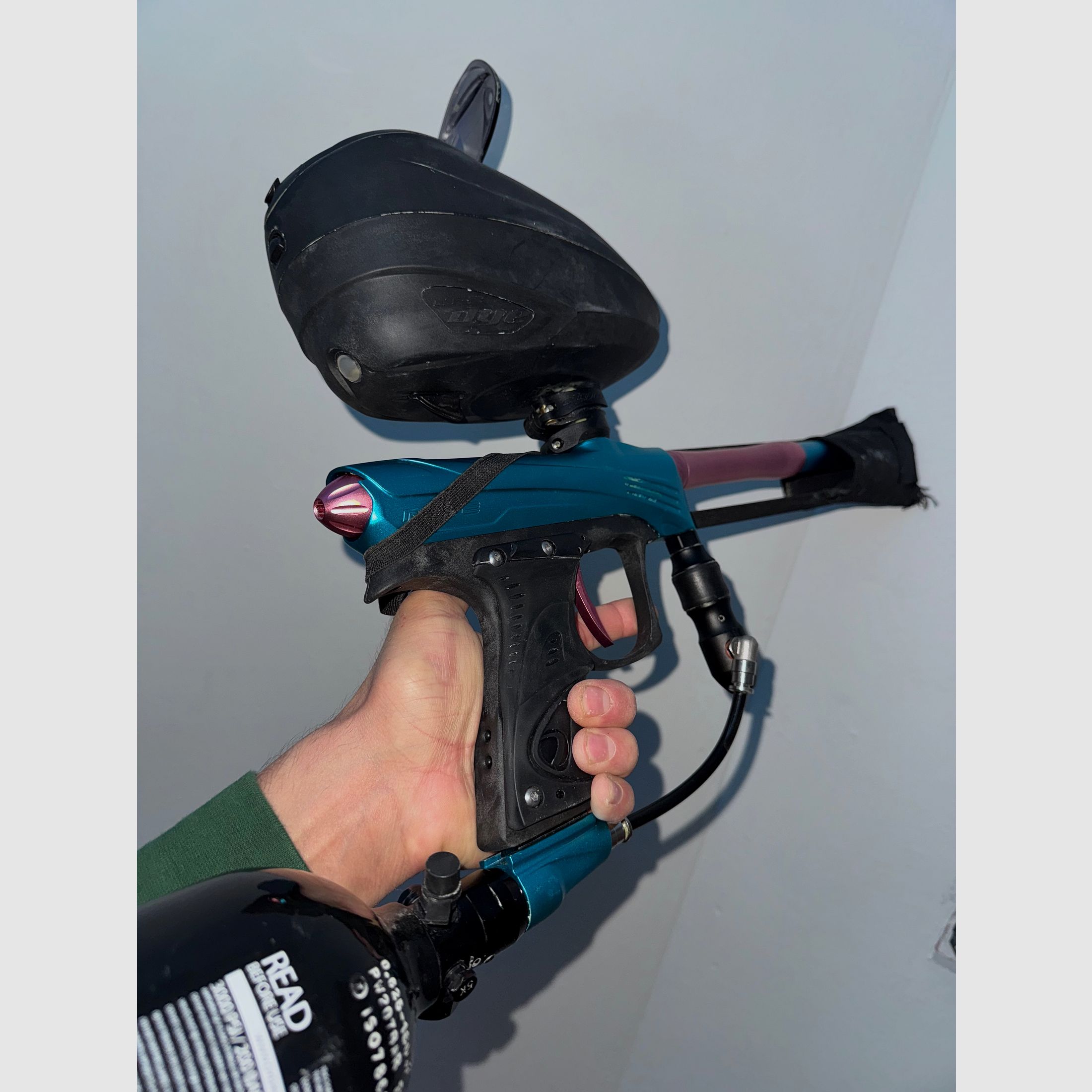 Paintball DYE + Maske