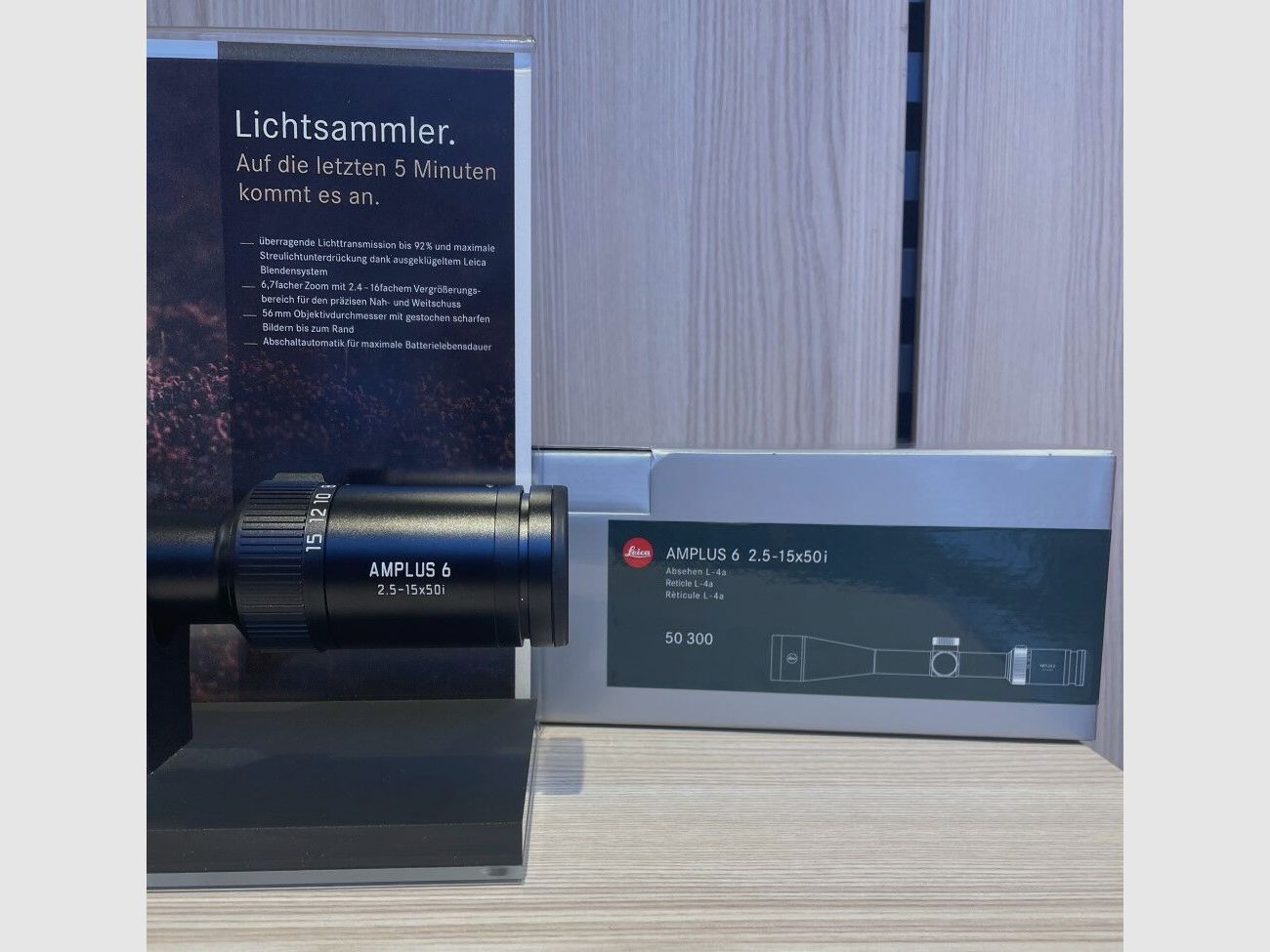 LEICA	 AMPLUS 6  2,5-15x50i
