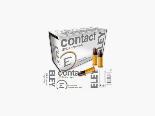 .22LR ELEY CONTACT RN 42gr