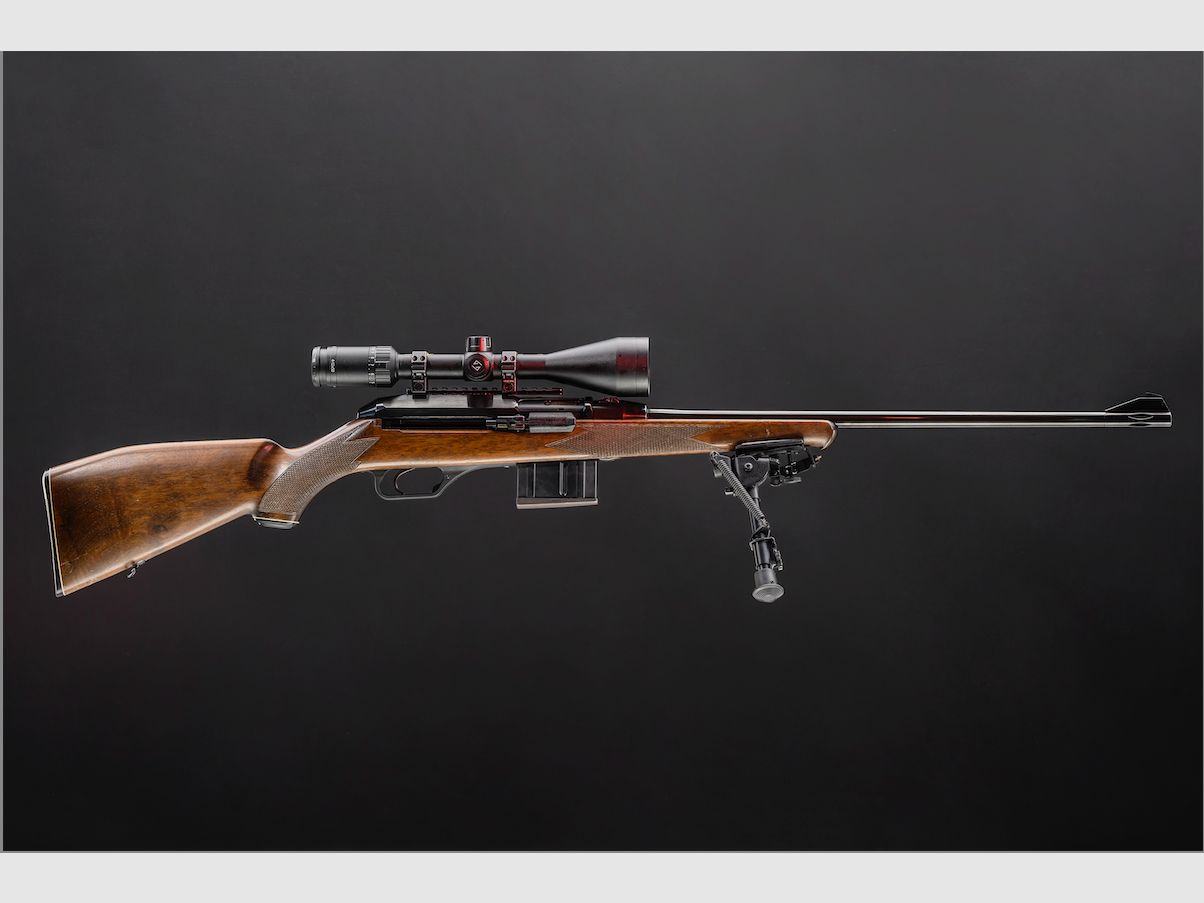 HK 770 - Semi-automatique, verre Zeiss, bipied Harris, chargeur de 10 coups.