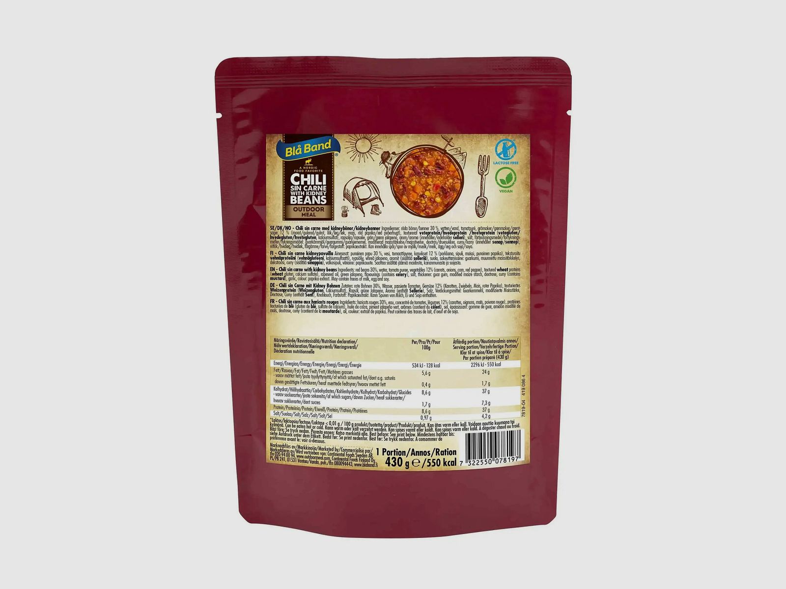 Bla Band Bla Band Chili sin Carne