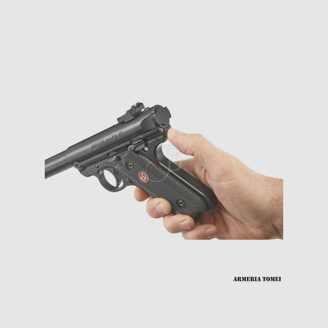 PISTOL – RUGER – MKIV TARGET CAL. .22LR 5.5" BB +1C, image 2 of 3