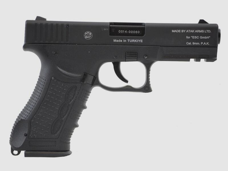 Zoraki 917 Negro, 17 disparos